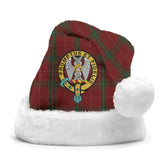 Clan Carruthers Tartan Crest Christmas Santa Hat VO73 Carruthers Tartan Tartan Santa Hat