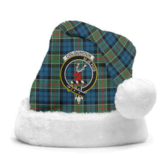 Clan Colquhoun Ancient Tartan Crest Christmas Santa Hat YD61 Colquhoun Ancient Tartan Tartan Santa Hat