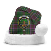 Clan Crosbie (or Crosby) Tartan Crest Christmas Santa Hat QN64 Crosbie (or Crosby) Tartan Tartan Santa Hat