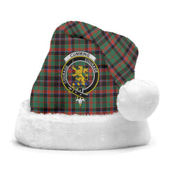 Clan Cumming Hunting Ancient Tartan Crest Christmas Santa Hat NS16 Cumming Hunting Ancient Tartan Tartan Santa Hat