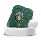 Clan Duncanson Tartan Crest Christmas Santa Hat RE64 Duncanson Tartan Tartan Santa Hat
