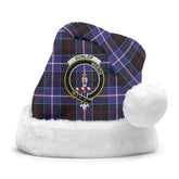 Clan Dunlop Modern Tartan Crest Christmas Santa Hat AT13 Dunlop Modern Tartan Tartan Santa Hat