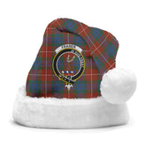 Clan Fraser (of Lovat) Ancient Tartan Crest Christmas Santa Hat BY56 Fraser (of Lovat) Ancient Tartan Tartan Santa Hat