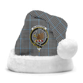 Clan Gladstone Tartan Crest Christmas Santa Hat QT73 Gladstone Tartan Tartan Santa Hat