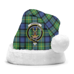 Clan Gordon Old Ancient Tartan Crest Christmas Santa Hat YM96 Gordon Old Ancient Tartan Tartan Santa Hat