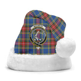 Clan MacBeth Modern Tartan Crest Christmas Santa Hat DW49 MacBeth Modern Tartan Tartan Santa Hat