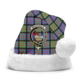 Clan MacDonald Ancient Tartan Crest Christmas Santa Hat RF60 MacDonald Ancient Tartan Tartan Santa Hat