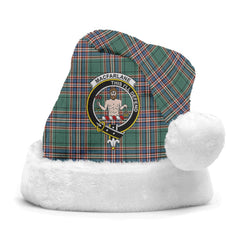 Clan MacFarlane Hunting Ancient Tartan Crest Christmas Santa Hat SE90 MacFarlane Hunting Ancient Tartan Tartan Santa Hat