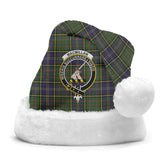 Clan MacMillan Hunting Modern Tartan Crest Christmas Santa Hat JQ12 MacMillan Hunting Modern Tartan Tartan Santa Hat
