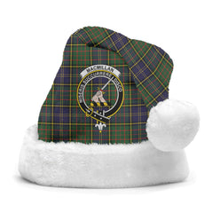 Clan MacMillan Hunting Modern Tartan Crest Christmas Santa Hat JQ12 MacMillan Hunting Modern Tartan Tartan Santa Hat