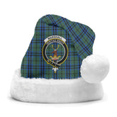 Clan Marshall Tartan Crest Christmas Santa Hat YQ74 Marshall Tartan Tartan Santa Hat