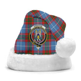 Clan Preston Tartan Crest Christmas Santa Hat DS90 Preston Tartan Tartan Santa Hat