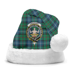 Clan Urquhart Ancient Tartan Crest Christmas Santa Hat LA93 Urquhart Ancient Tartan Tartan Santa Hat