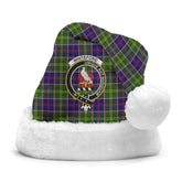 Clan Whiteford Tartan Crest Christmas Santa Hat BC91 Whiteford Tartan Tartan Santa Hat