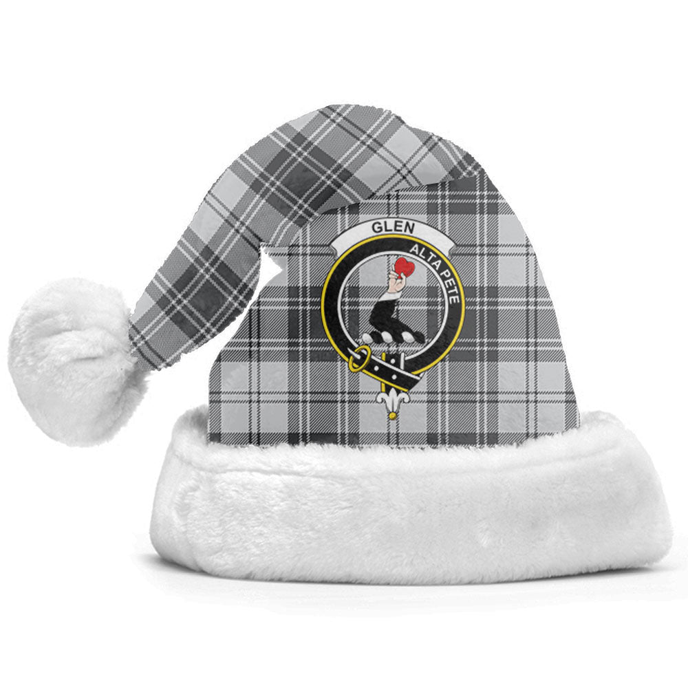 Clan Glen Tartan Crest Christmas Santa Hat PH70 Glen Tartan Tartan Santa Hat