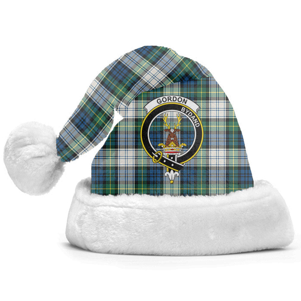Clan Gordon Dress Ancient Tartan Crest Christmas Santa Hat BN77 Gordon Dress Ancient Tartan Tartan Santa Hat