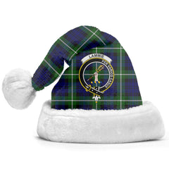 Clan Lammie Tartan Crest Christmas Santa Hat VX92 Lammie Tartan Tartan Santa Hat