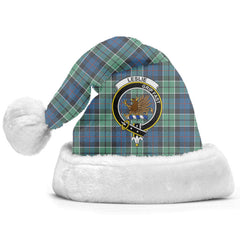 Clan Leslie Hunting Ancient Tartan Crest Christmas Santa Hat QG54 Leslie Hunting Ancient Tartan Tartan Santa Hat