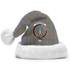 Clan MacIntyre Ancient Tartan Crest Christmas Santa Hat FM50 MacIntyre Ancient Tartan Tartan Santa Hat