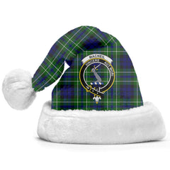 Clan MacNeil of Colonsay Modern Tartan Crest Christmas Santa Hat PK56 MacNeil of Colonsay Modern Tartan Tartan Santa Hat