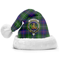 Clan MacThomas Modern Tartan Crest Christmas Santa Hat AG11 MacThomas Modern Tartan Tartan Santa Hat
