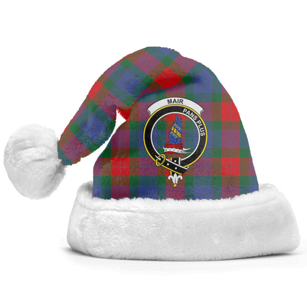 Clan Mar Tartan Crest Christmas Santa Hat UG12 Mar Tartan Tartan Santa Hat