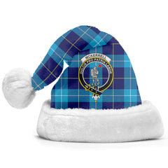 Clan McKerrell Tartan Crest Christmas Santa Hat ZD26 McKerrell Tartan Tartan Santa Hat