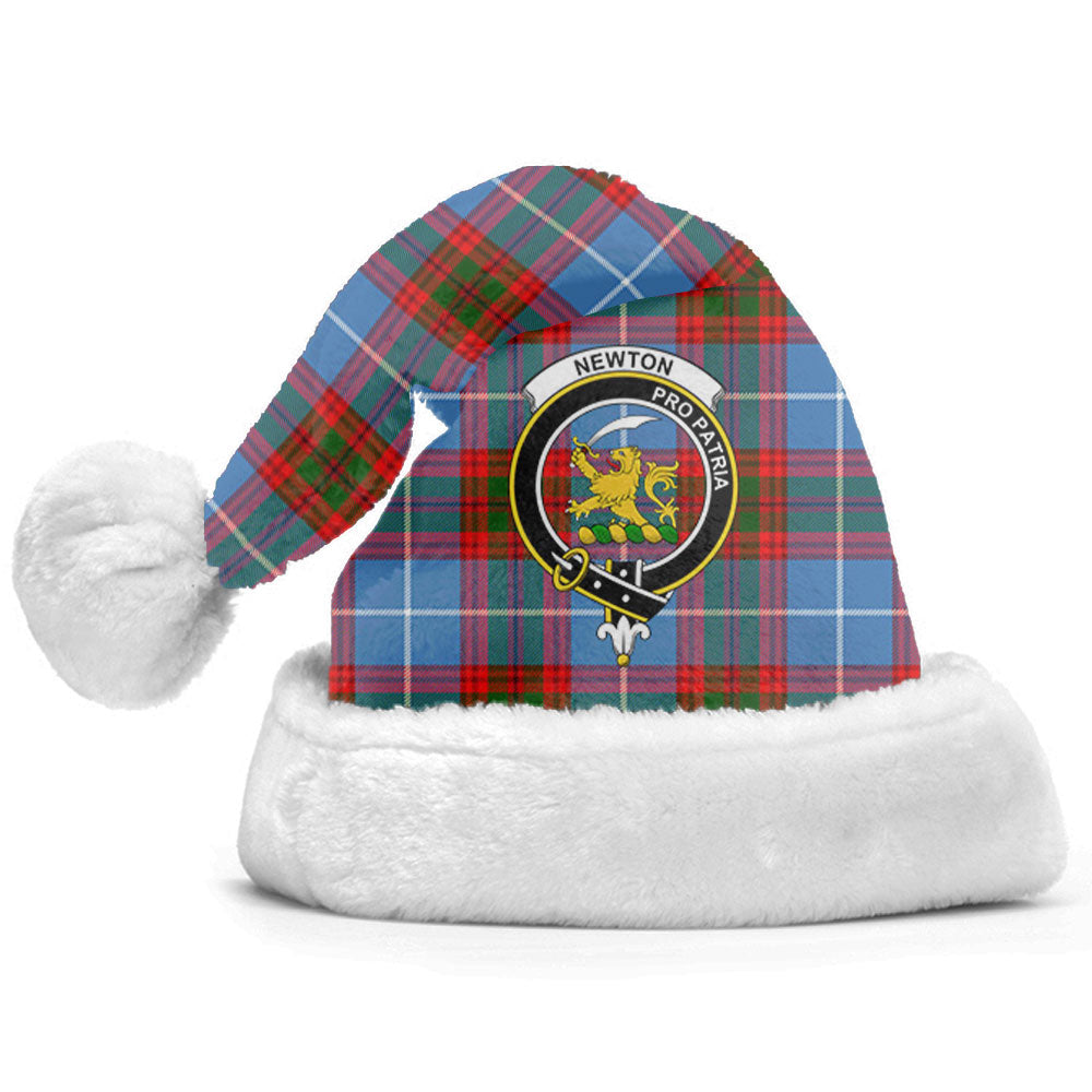 Clan Newton Tartan Crest Christmas Santa Hat VU35 Newton Tartan Tartan Santa Hat