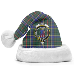 Clan Ogilvie Hunting Modern Tartan Crest Christmas Santa Hat WO13 Ogilvie Hunting Modern Tartan Tartan Santa Hat
