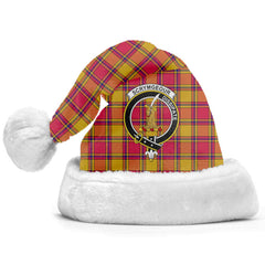 Clan Scrymgeour Tartan Crest Christmas Santa Hat NX70 Scrymgeour Tartan Tartan Santa Hat