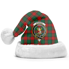 Clan Stewart Atholl Modern Tartan Crest Christmas Santa Hat LB23 Stewart Atholl Modern Tartan Tartan Santa Hat