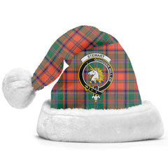 Clan Stewart of Appin Ancient Tartan Crest Christmas Santa Hat CO23 Stewart of Appin Ancient Tartan Tartan Santa Hat