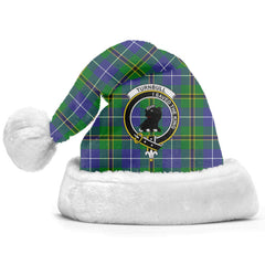 Clan Turnbull Hunting Tartan Crest Christmas Santa Hat VD54 Turnbull Hunting Tartan Tartan Santa Hat