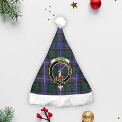 Clan Guthrie Modern Tartan Crest Christmas Santa Hat AL51 Guthrie Modern Tartan Tartan Santa Hat