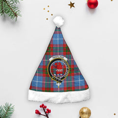 Clan Pentland Tartan Crest Christmas Santa Hat HZ59 Pentland Tartan Tartan Santa Hat