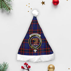 Clan Wedderburn Tartan Crest Christmas Santa Hat UL28 Wedderburn Tartan Tartan Santa Hat