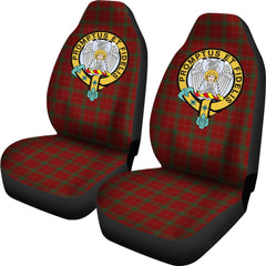 Clan Carruthers Tartan Family Official Crest Car Seat Cover JT38 Clan Carruthers Tartan Today