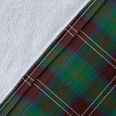 Clan Chisholm Hunting Ancient Tartan Crest Blanket Wave Style NR80 Clan Chisholm Tartan Today