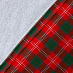 Clan Chisholm Modern Tartan Crest Blanket Wave Style YM30 Clan Chisholm Tartan Today
