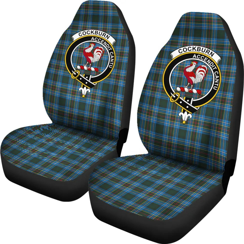 Clan Cockburn Tartan Crest Car Seat Cover ZO34 Clan Cockburn Tartan Today