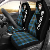 Clan Cockburn Tartan Crest Flash Style Car Seat Cover CJ38 Clan Cockburn Tartan Today