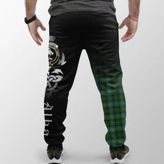 Clan Cranstoun Tartan Crest Jogger Sweatpants Alba Celtic Style HV42 Clan Cranstoun Tartan Today