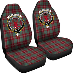 Clan Crawford Tartan Crest Car Seat Cover YP13 Clan Crawford Tartan Today