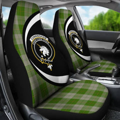 Clan Cunningham Dress Green Dancers Tartan Crest Circle Style Car Seat Cover UJ45 Clan Cunningham Tartan Today