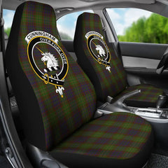 Clan Cunningham Tartan Crest Car Seat Cover SI82 Clan Cunningham Tartan Today