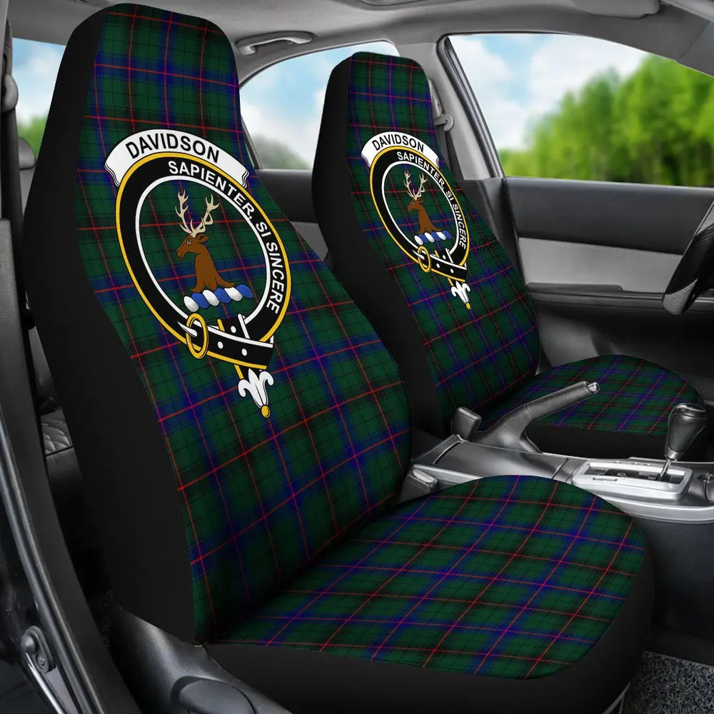 Clan Davidson Tartan Crest Car Seat Cover EC68 Clan Davidson Tartan Today