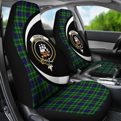 Clan Duncan Modern Tartan Circle Style Car Seat Cover SA40 Clan Duncan Tartan Today