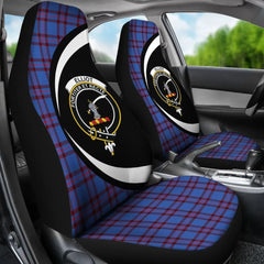 Clan Elliot Modern Tartan Crest Circle Car Seat Cover IZ93 Clan Elliot Tartan Today
