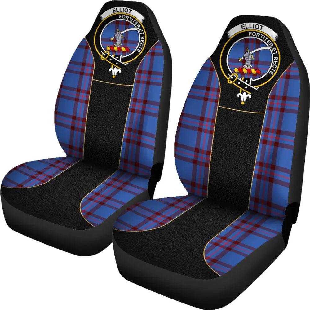 Clan Elliot Tartan Crest Car Seat Cover ER33 Clan Elliot Tartan Today