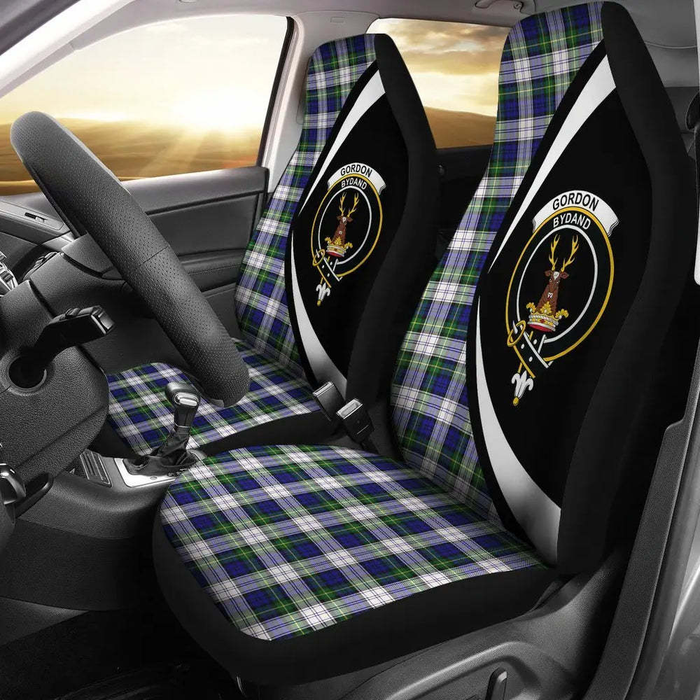 Clan Gordon Dress Modern Tartan Crest Car Seat Cover KF80 Clan Gordon Tartan Today